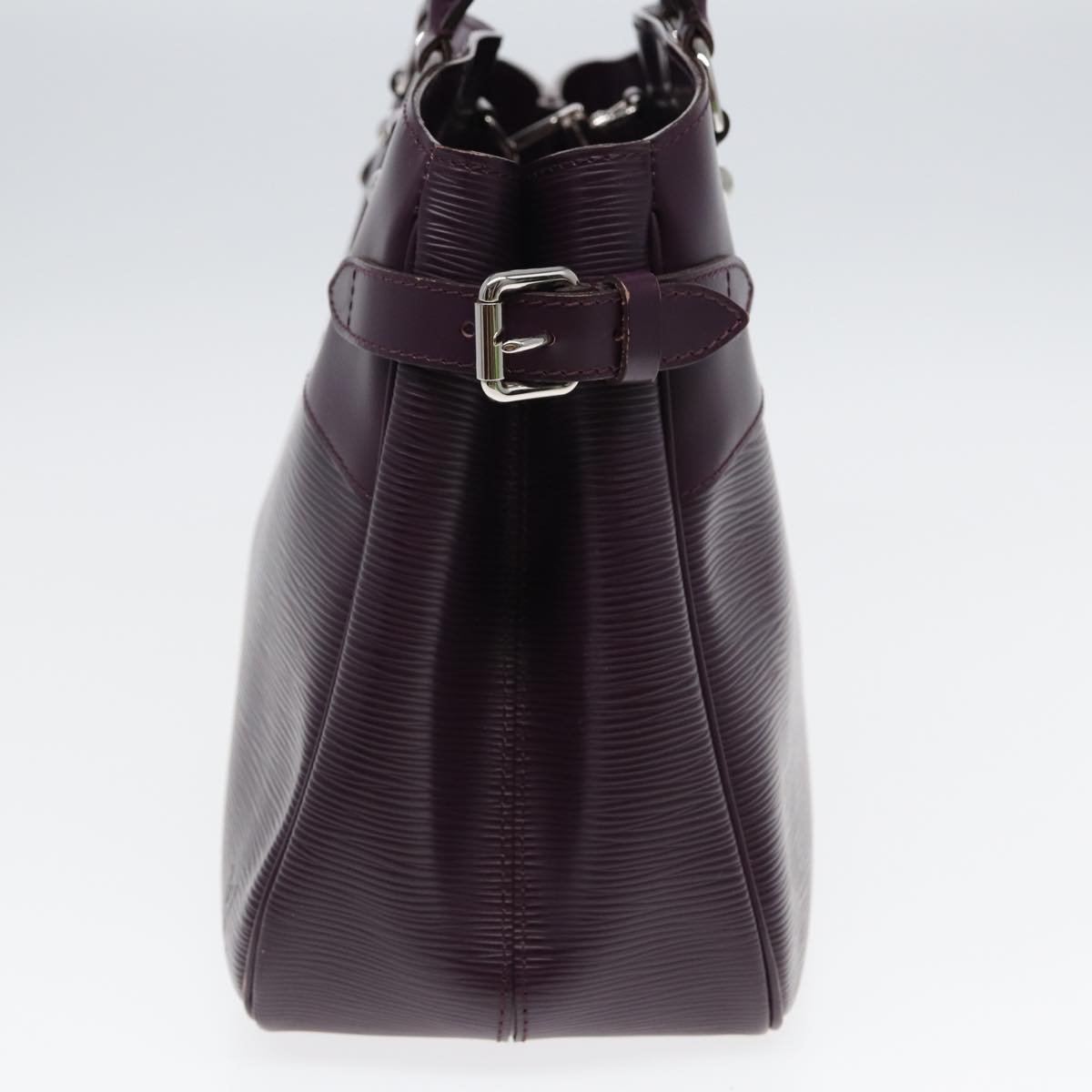 LOUIS VUITTON Epi Passy PM Hand Bag Purple Cassis M5926K LV 83792