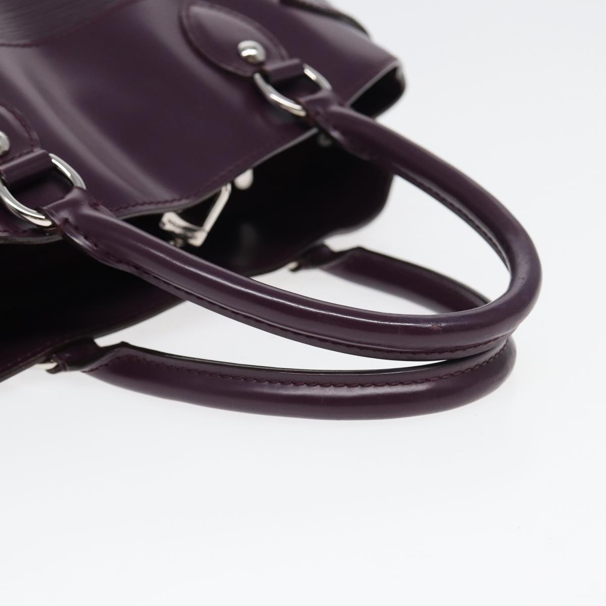 LOUIS VUITTON Epi Passy PM Hand Bag Purple Cassis M5926K LV 83792