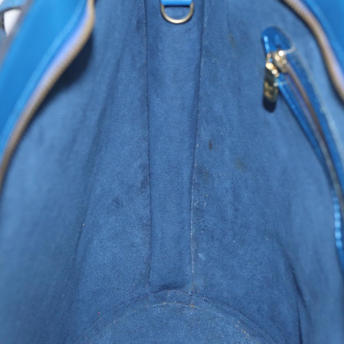 LOUIS VUITTON Epi Saint Jacques Shopping Shoulder Bag Blue M52275 LV 83793