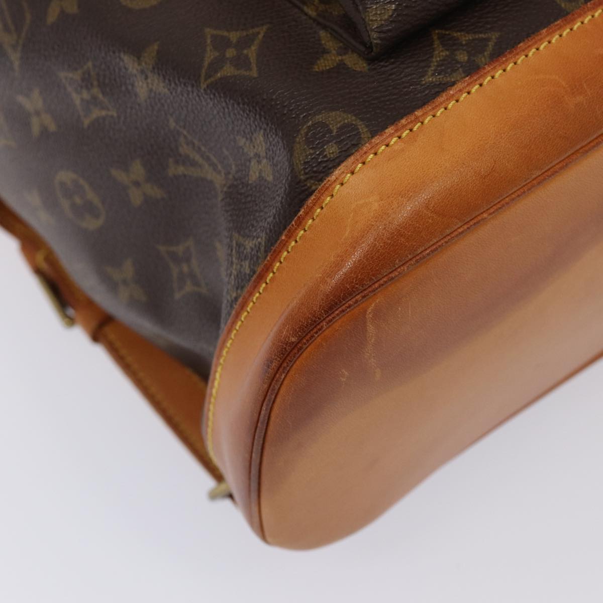 LOUIS VUITTON Monogram Montsouris GM Backpack M51135 LV 83796