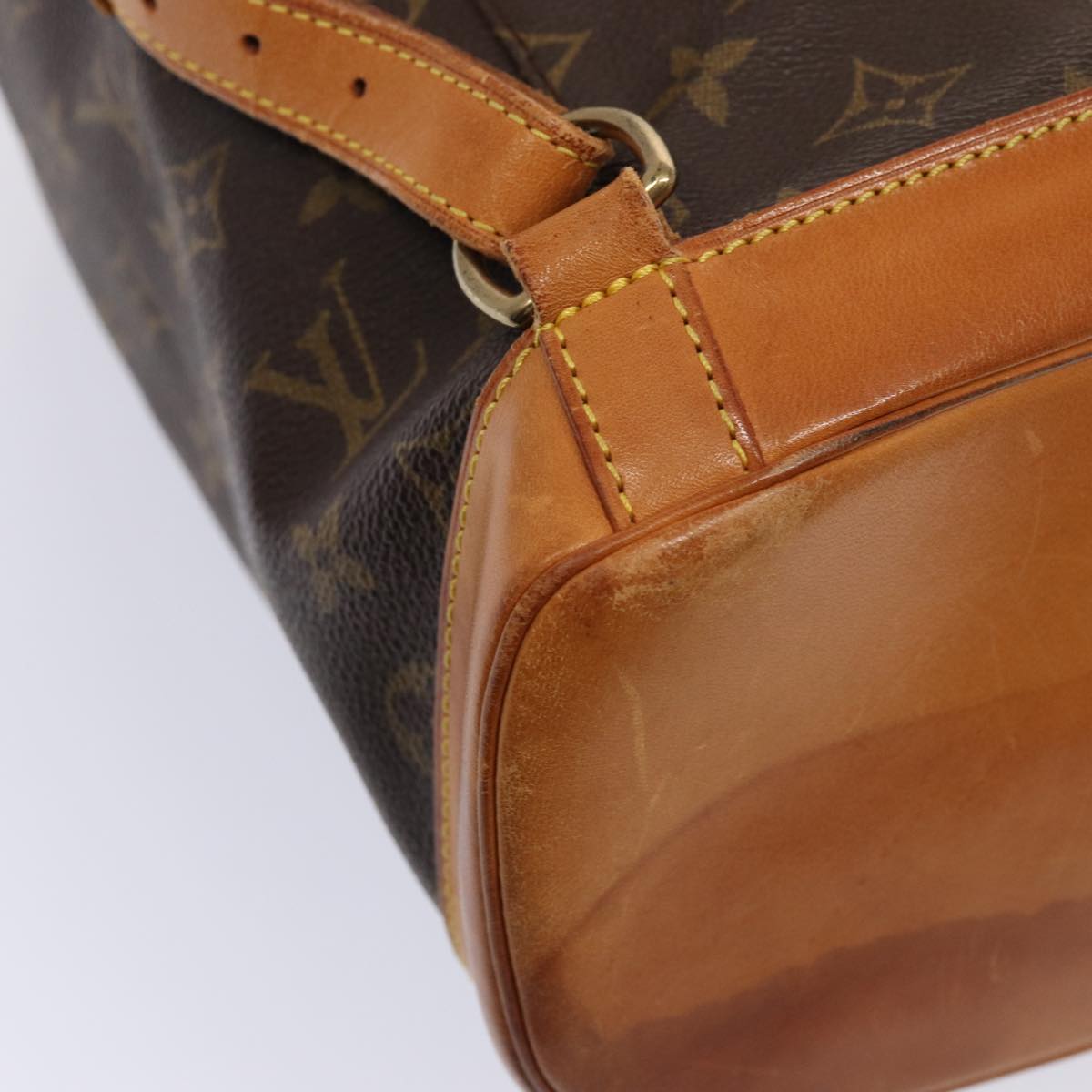LOUIS VUITTON Monogram Montsouris GM Backpack M51135 LV 83796