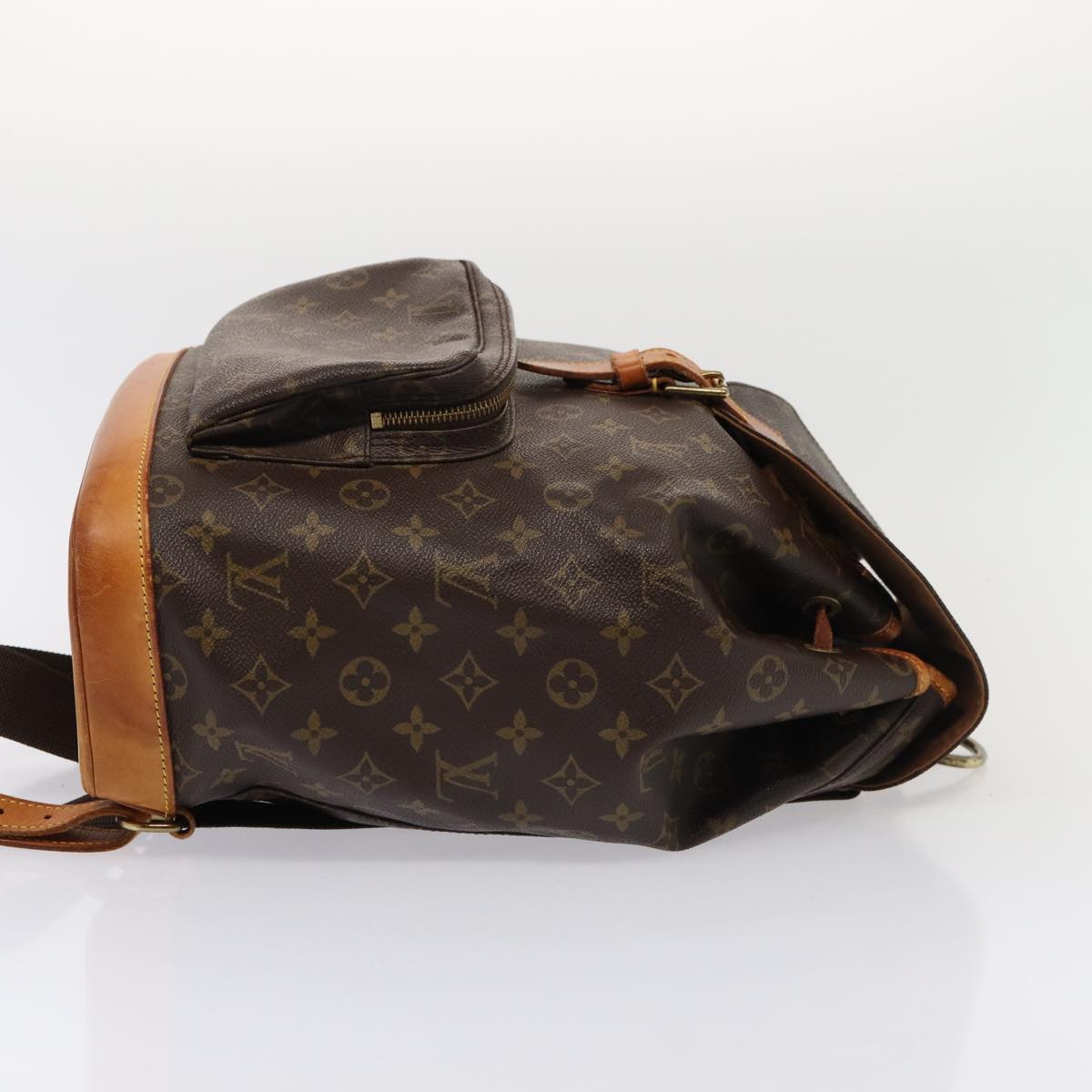 LOUIS VUITTON Monogram Montsouris GM Backpack M51135 LV 83796