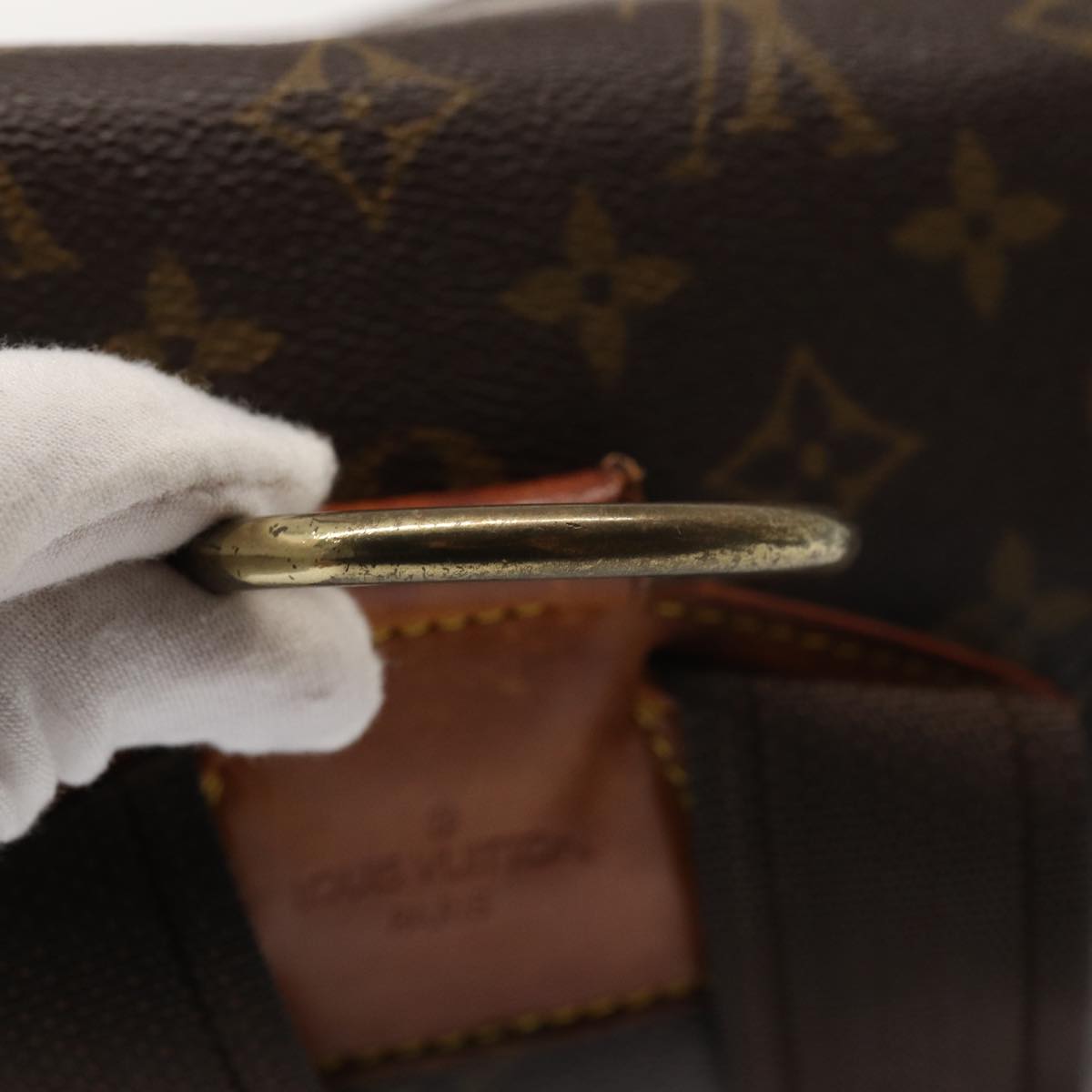 LOUIS VUITTON Monogram Montsouris GM Backpack M51135 LV 83796