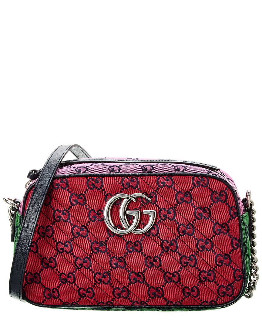 Gucci GG Marmont Small GG Canvas Shoulder Bag