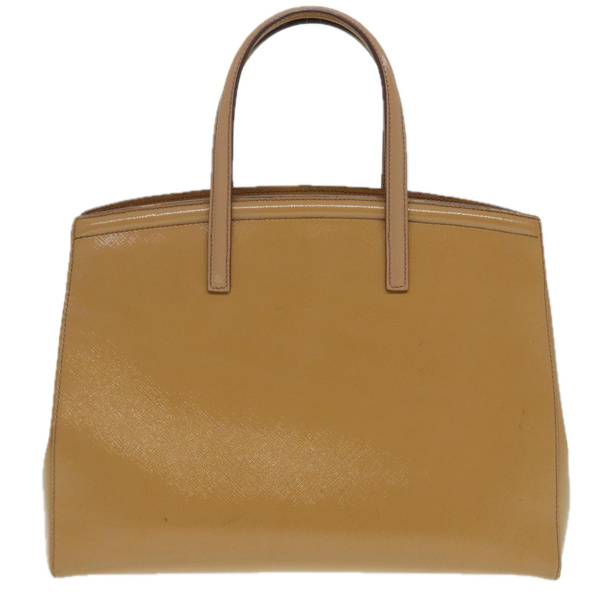 Luxury Prada Hand Bag Safiano leather Beige  83806