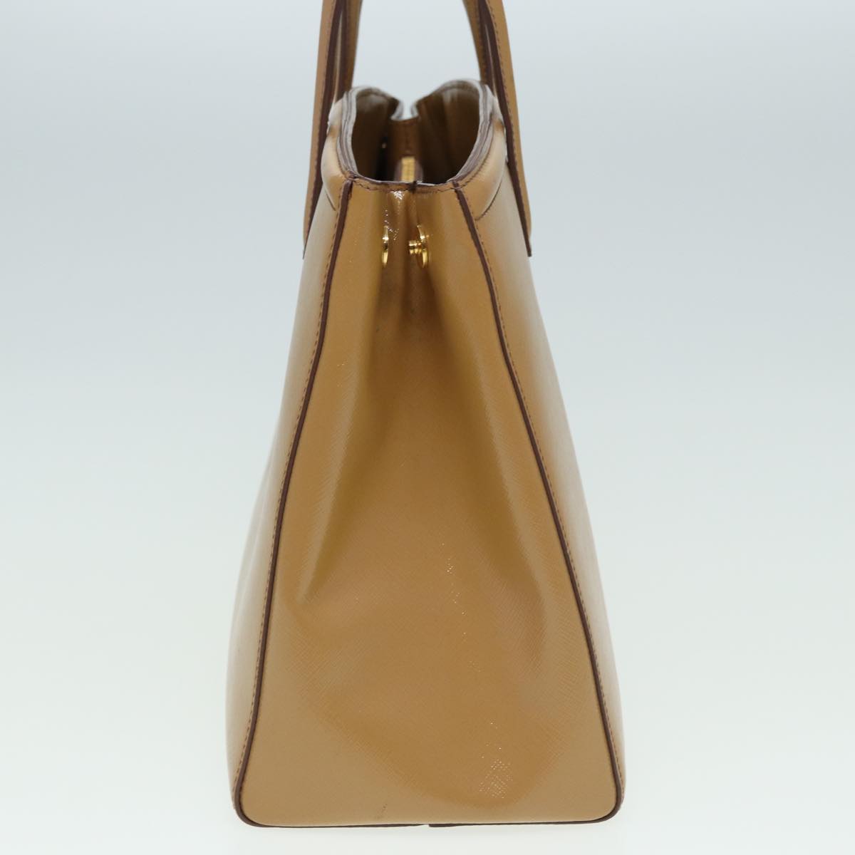 Luxury Prada Hand Bag Safiano leather Beige  83806