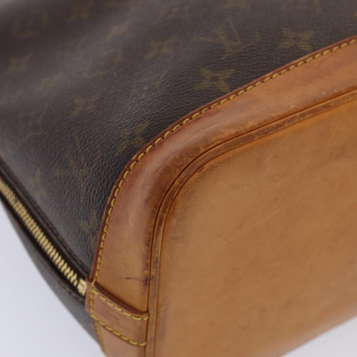LOUIS VUITTON Monogram Alma Hand Bag M51130 LV 83820