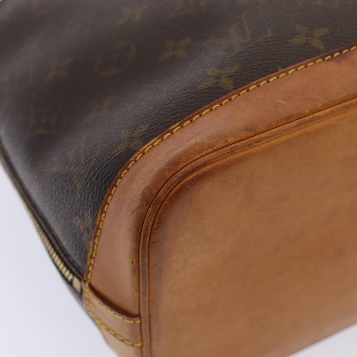 LOUIS VUITTON Monogram Alma Hand Bag M51130 LV 83820