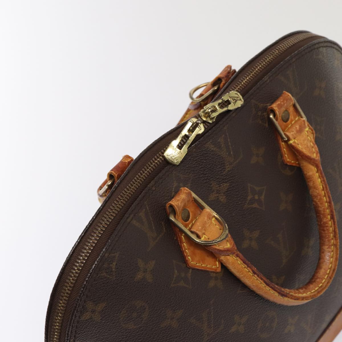 LOUIS VUITTON Monogram Alma Hand Bag M51130 LV 83820