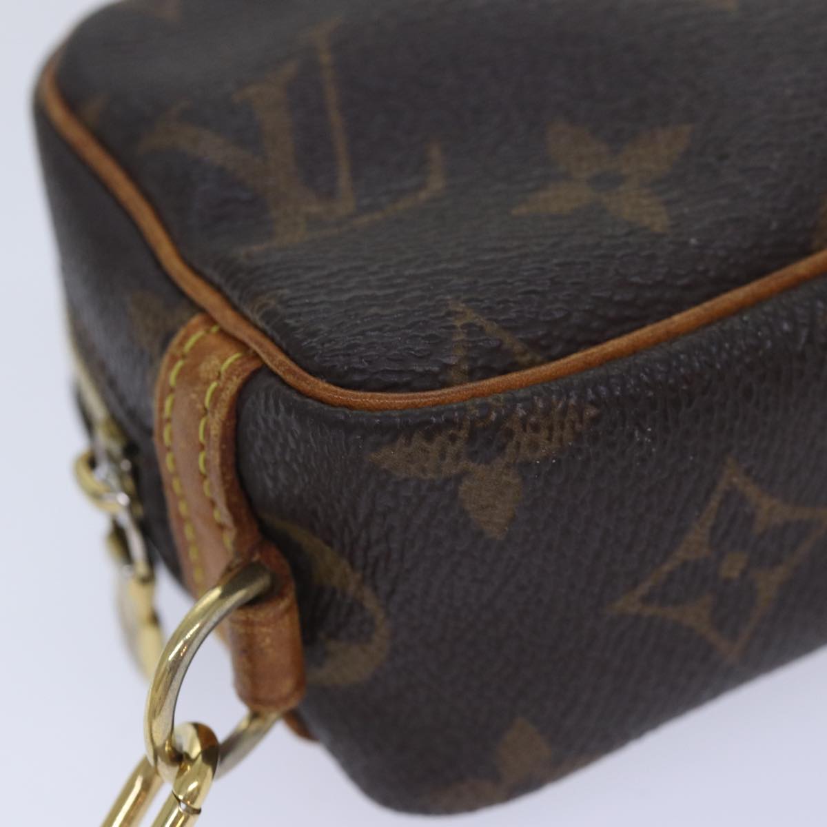 LOUIS VUITTON Monogram Trousse Wapity Pouch M58030 LV 83846
