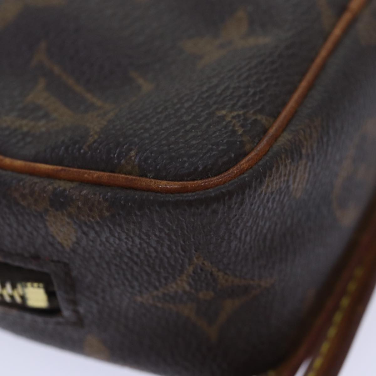 LOUIS VUITTON Monogram Trousse Wapity Pouch M58030 LV 83846