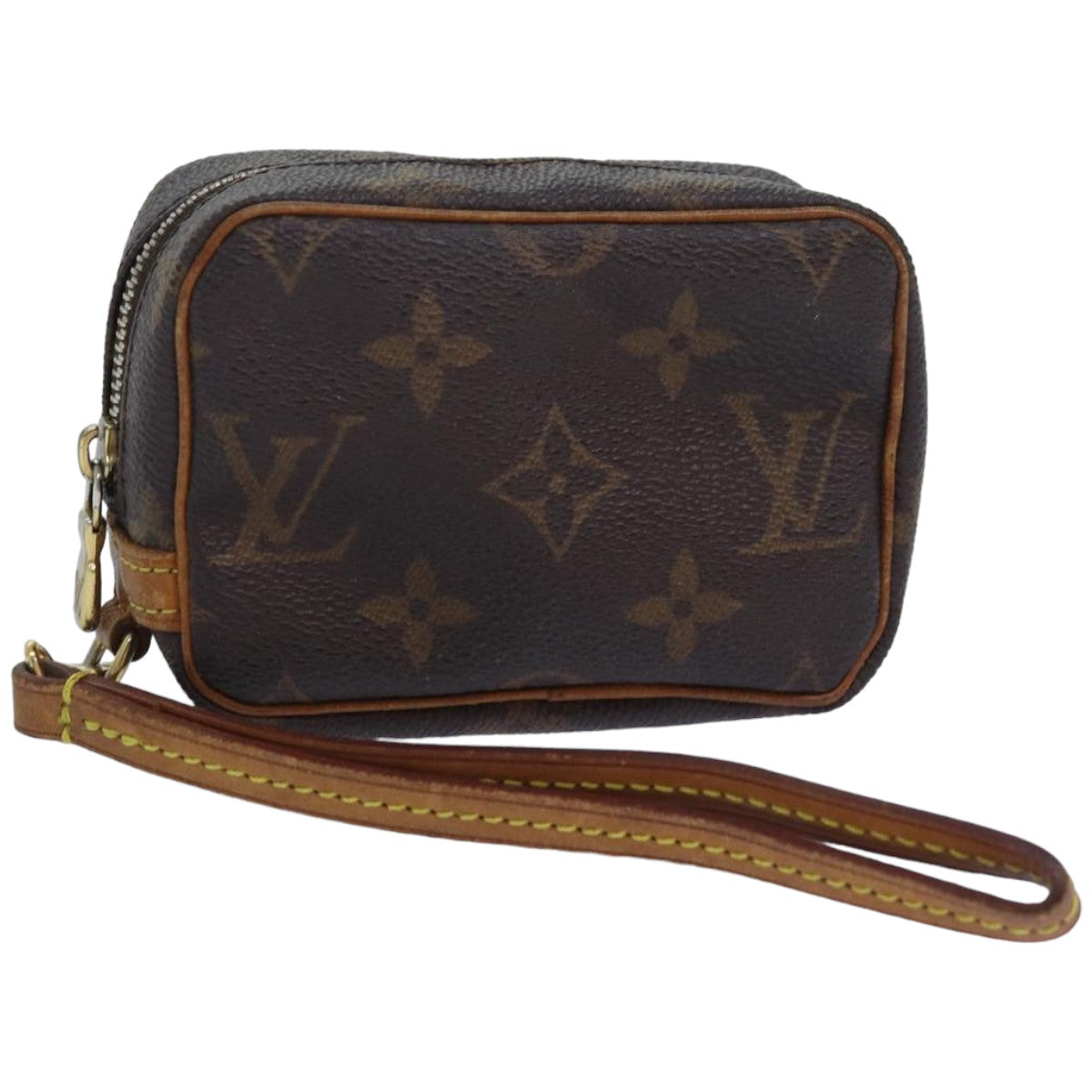 LOUIS VUITTON Monogram Trousse Wapity Pouch M58030 LV 83846