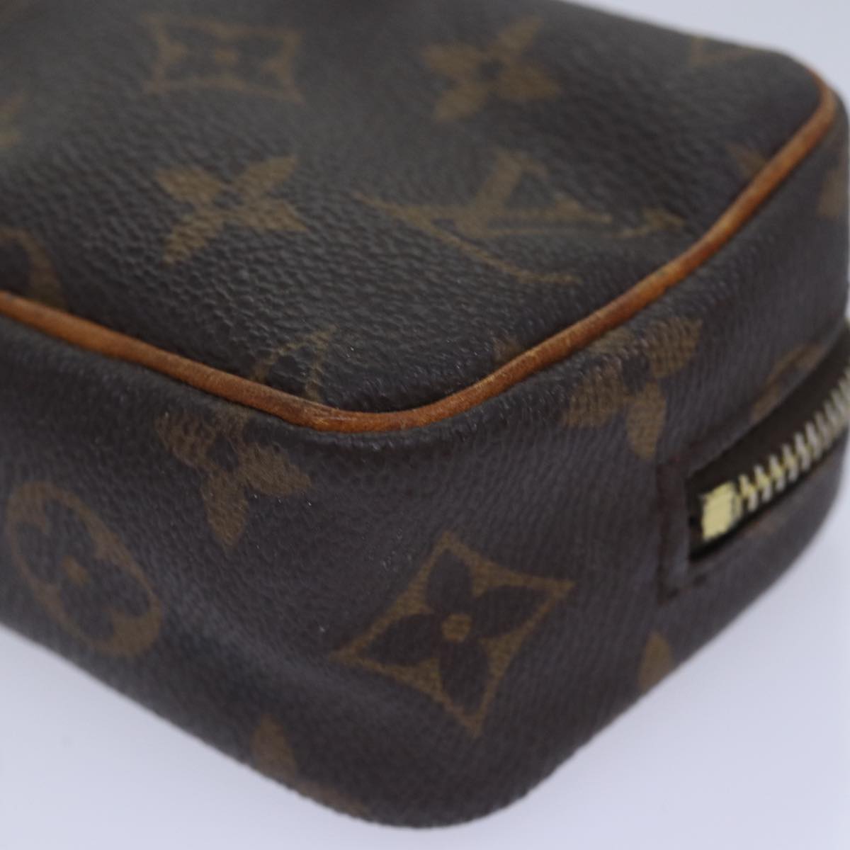 LOUIS VUITTON Monogram Trousse Wapity Pouch M58030 LV 83846