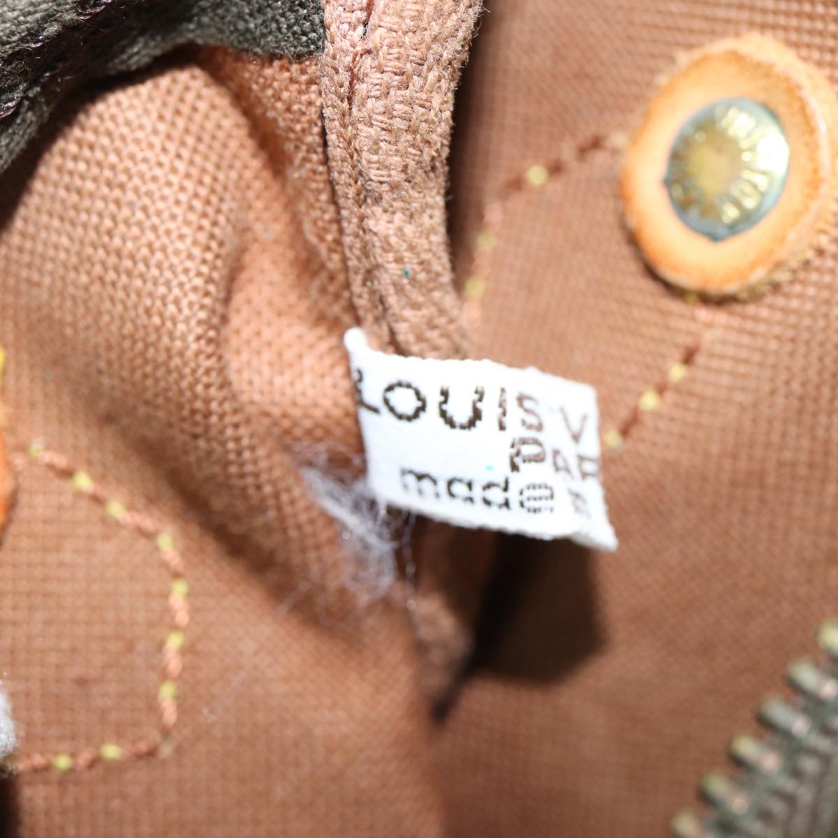 LOUIS VUITTON Monogram Mini Speedy Hand Bag M41534 LV 83849