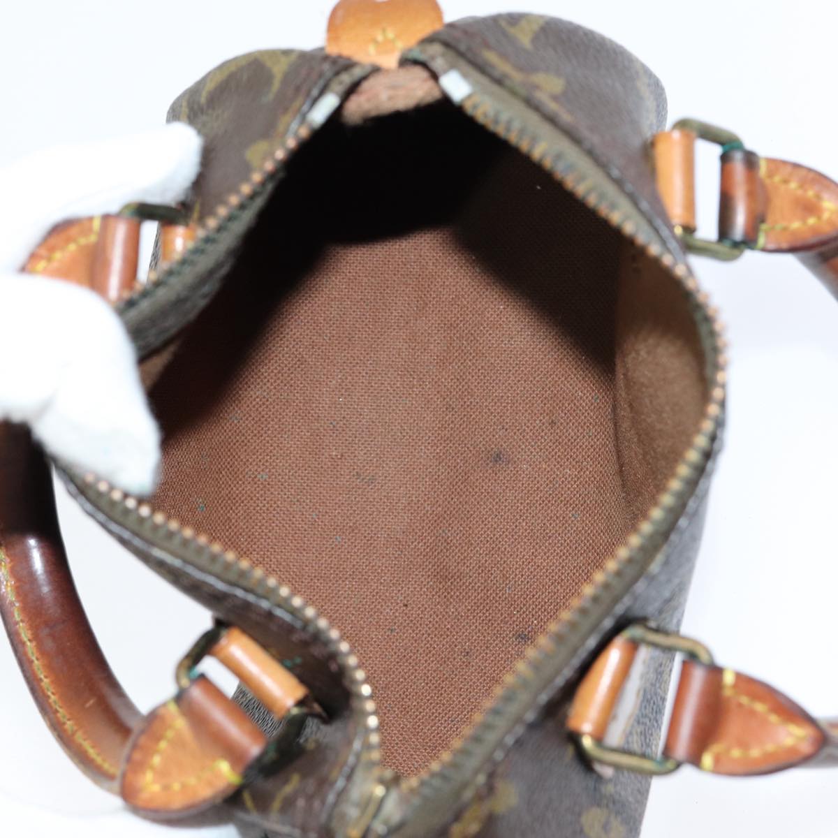 LOUIS VUITTON Monogram Mini Speedy Hand Bag M41534 LV 83849