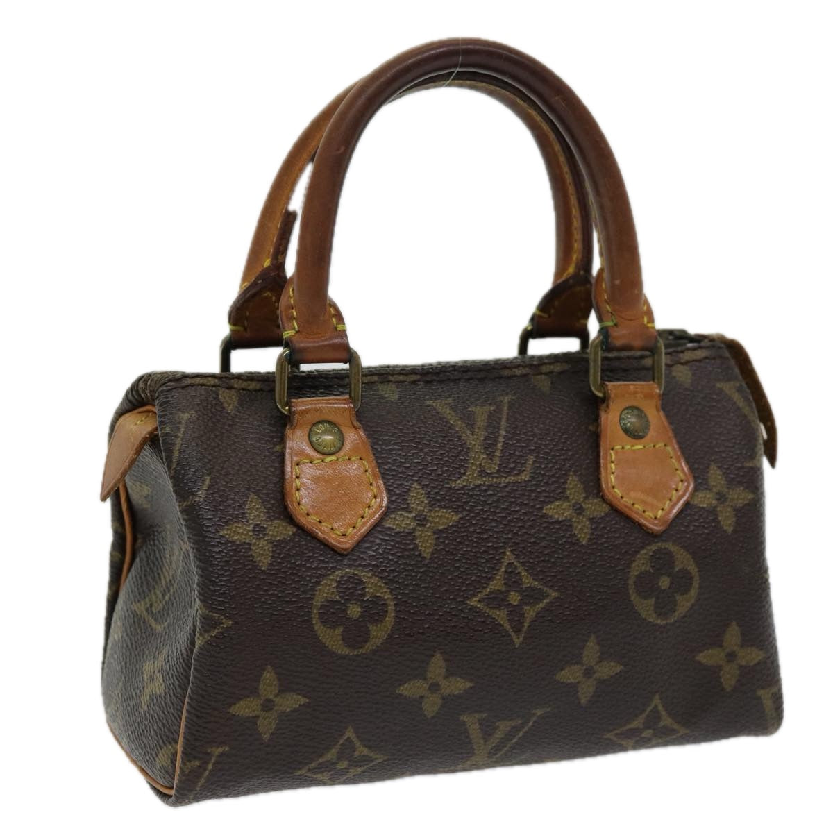LOUIS VUITTON Monogram Mini Speedy Hand Bag M41534 LV 83849
