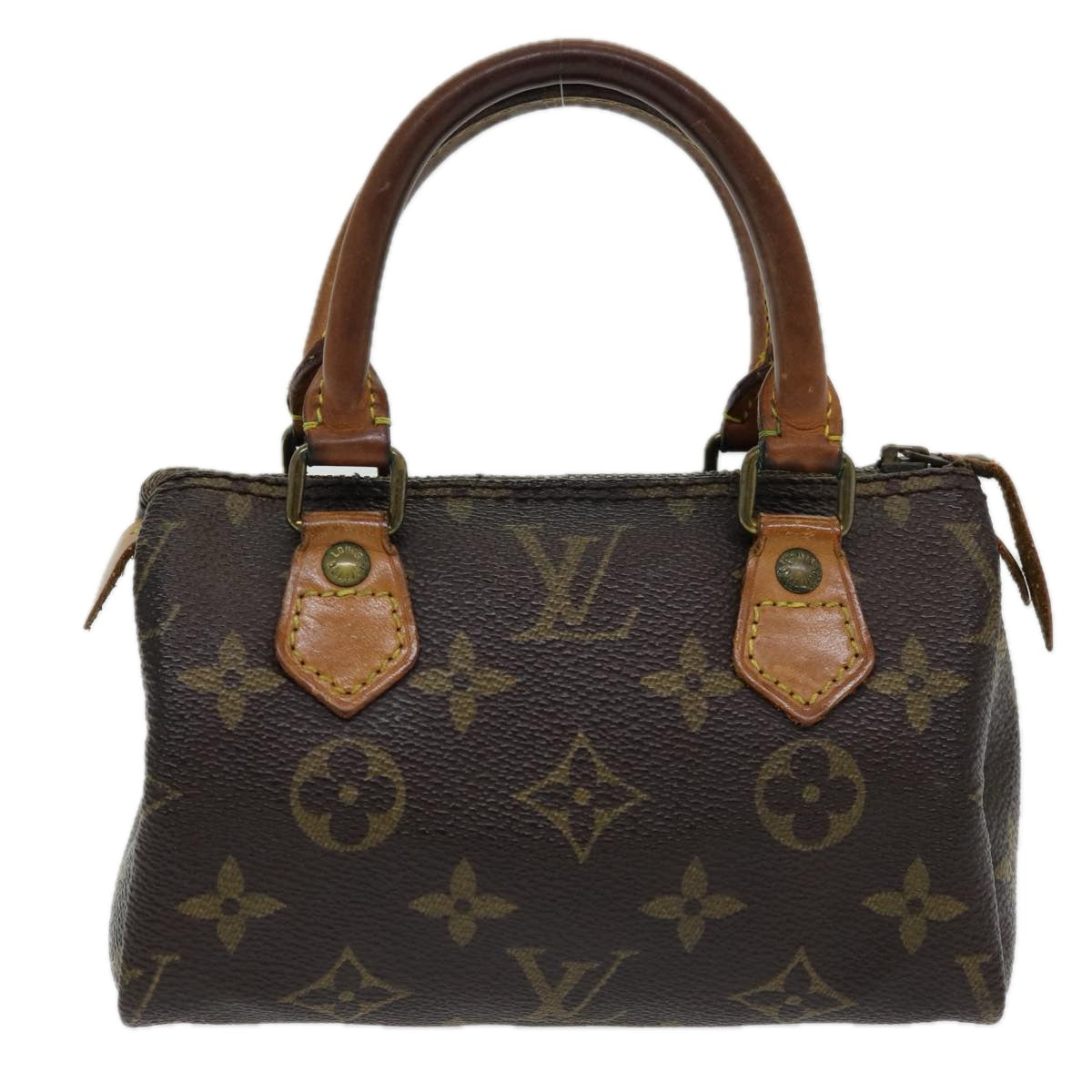 LOUIS VUITTON Monogram Mini Speedy Hand Bag M41534 LV 83849