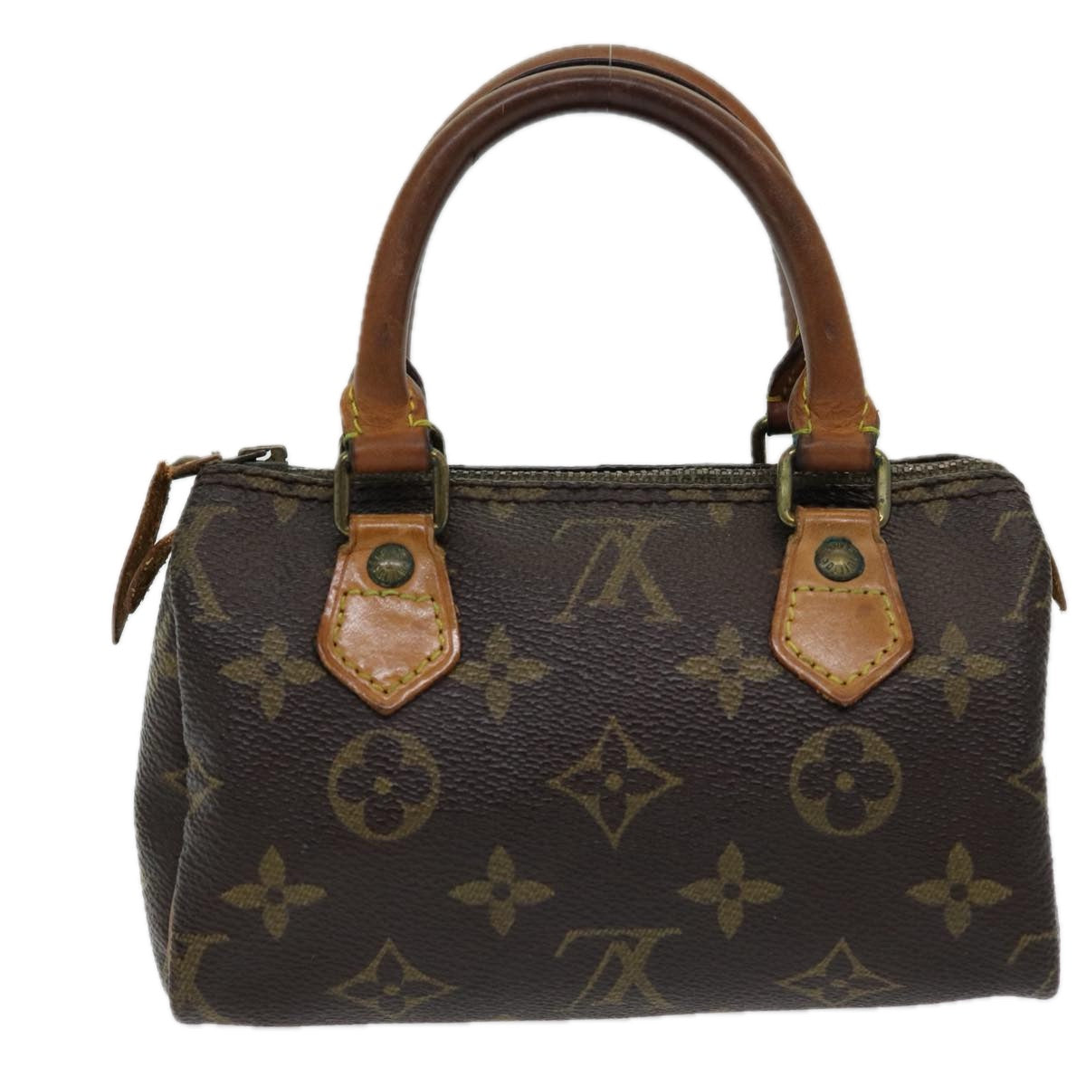 LOUIS VUITTON Monogram Mini Speedy Hand Bag M41534 LV 83849