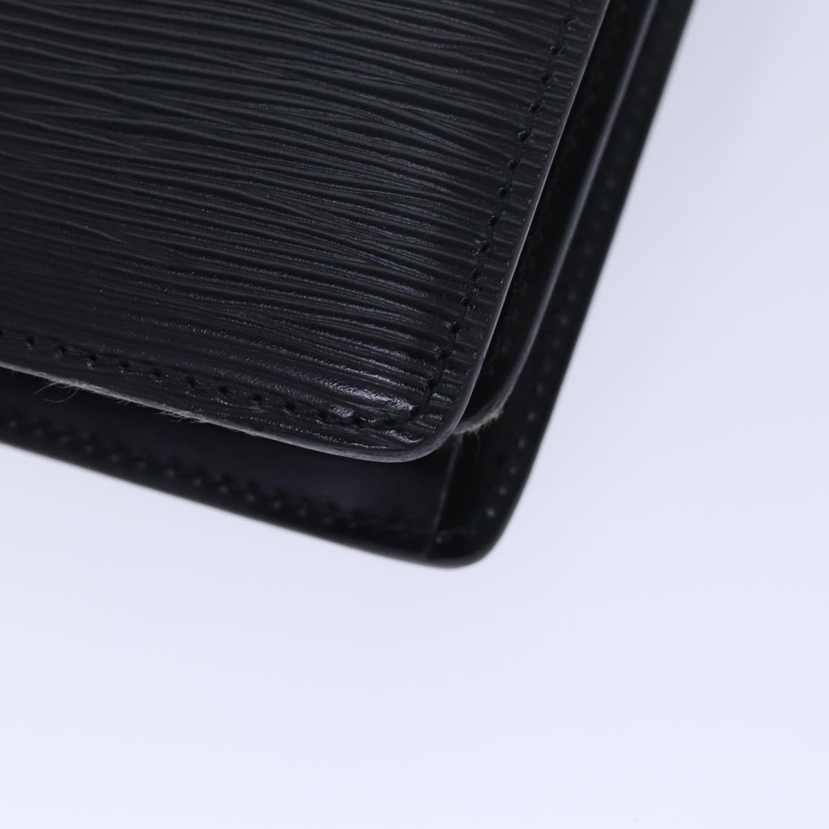 LOUIS VUITTON Epi Capuchin Shoulder Bag Black M52342 LV 83869