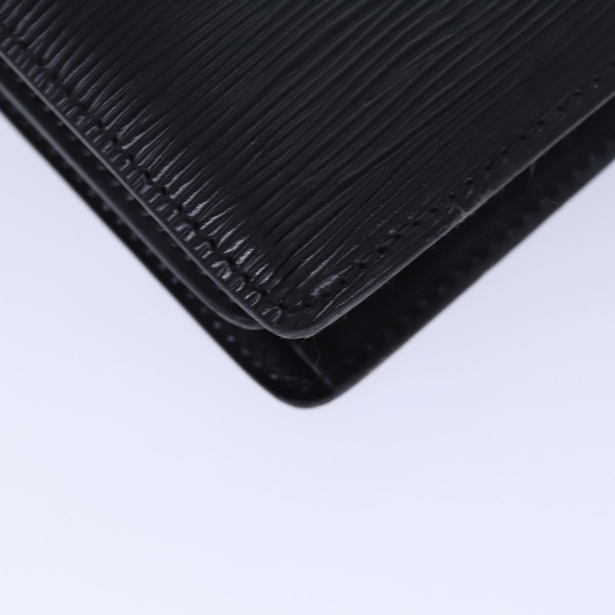 LOUIS VUITTON Epi Capuchin Shoulder Bag Black M52342 LV 83869