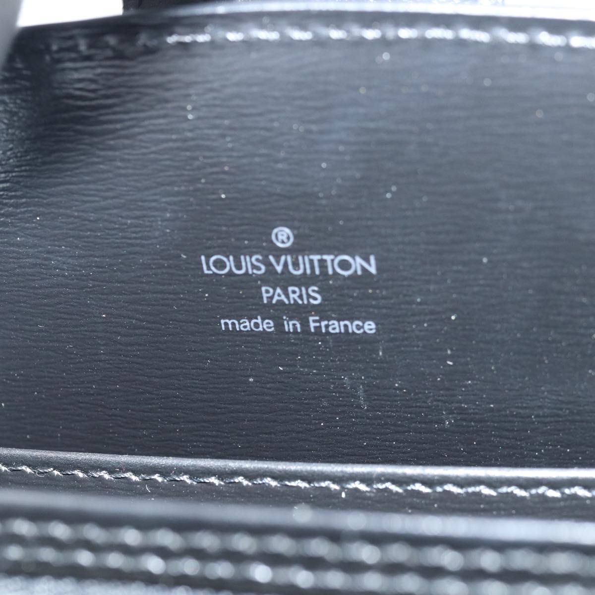 LOUIS VUITTON Epi Capuchin Shoulder Bag Black M52342 LV 83869