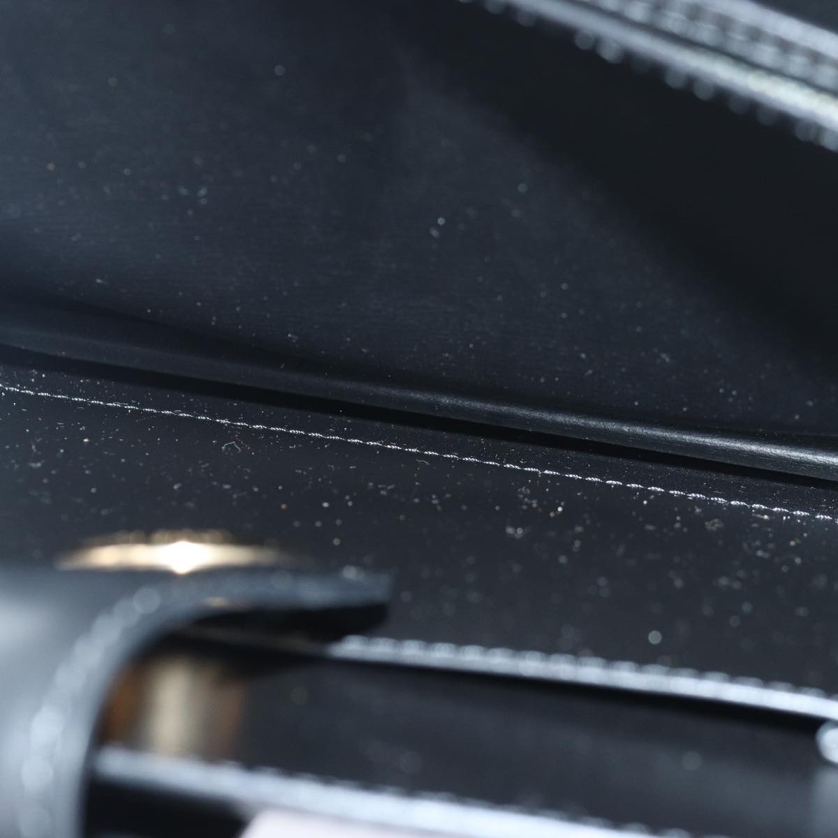 LOUIS VUITTON Epi Capuchin Shoulder Bag Black M52342 LV 83869