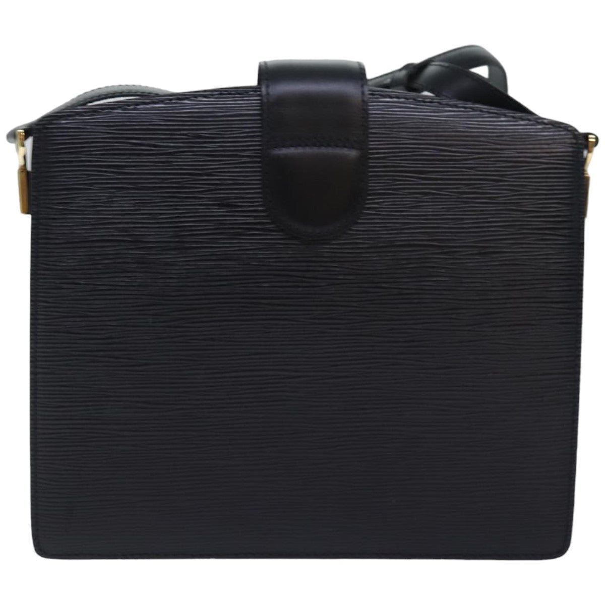 LOUIS VUITTON Epi Capuchin Shoulder Bag Black M52342 LV 83869