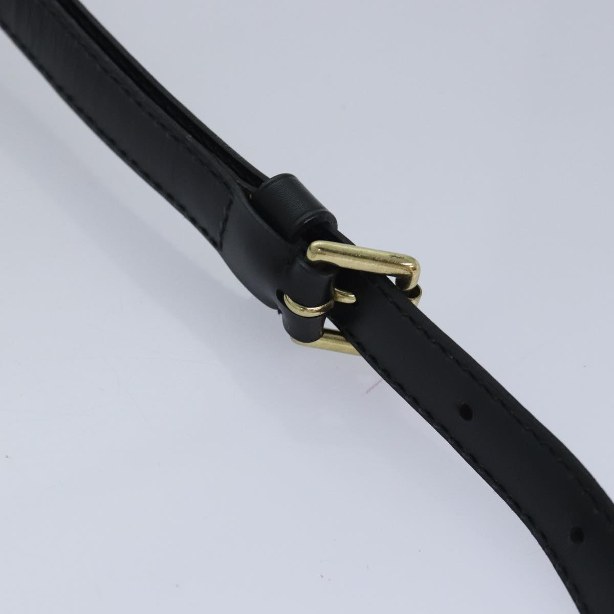 LOUIS VUITTON Epi Capuchin Shoulder Bag Black M52342 LV 83869