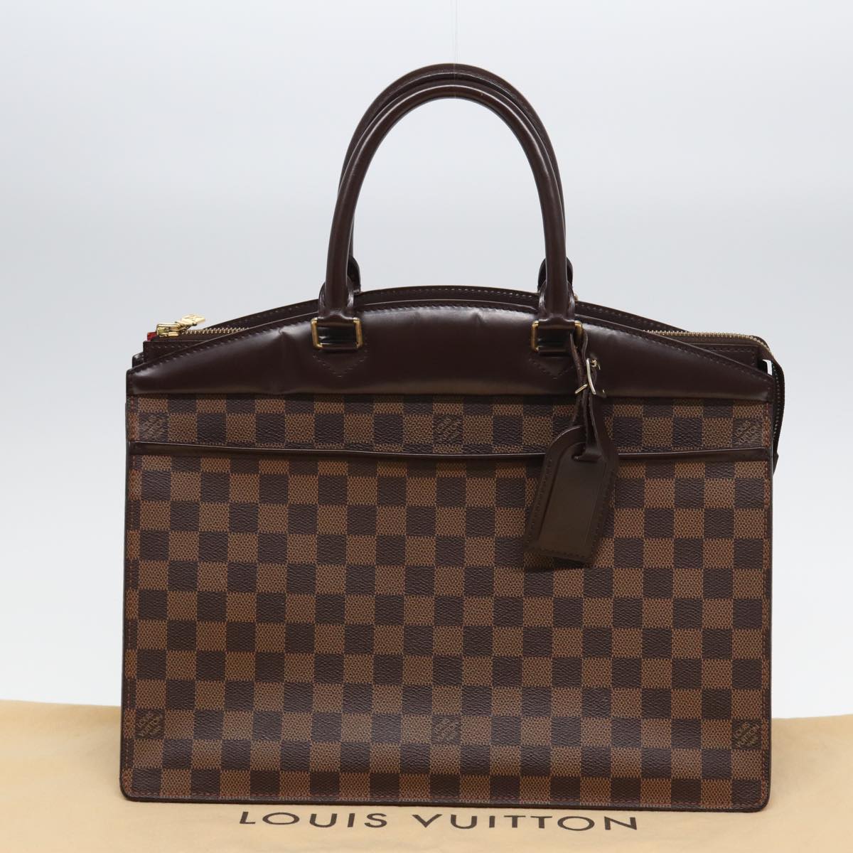 LOUIS VUITTON Damier Ebene Riviera Hand Bag N48022 LV 83884A