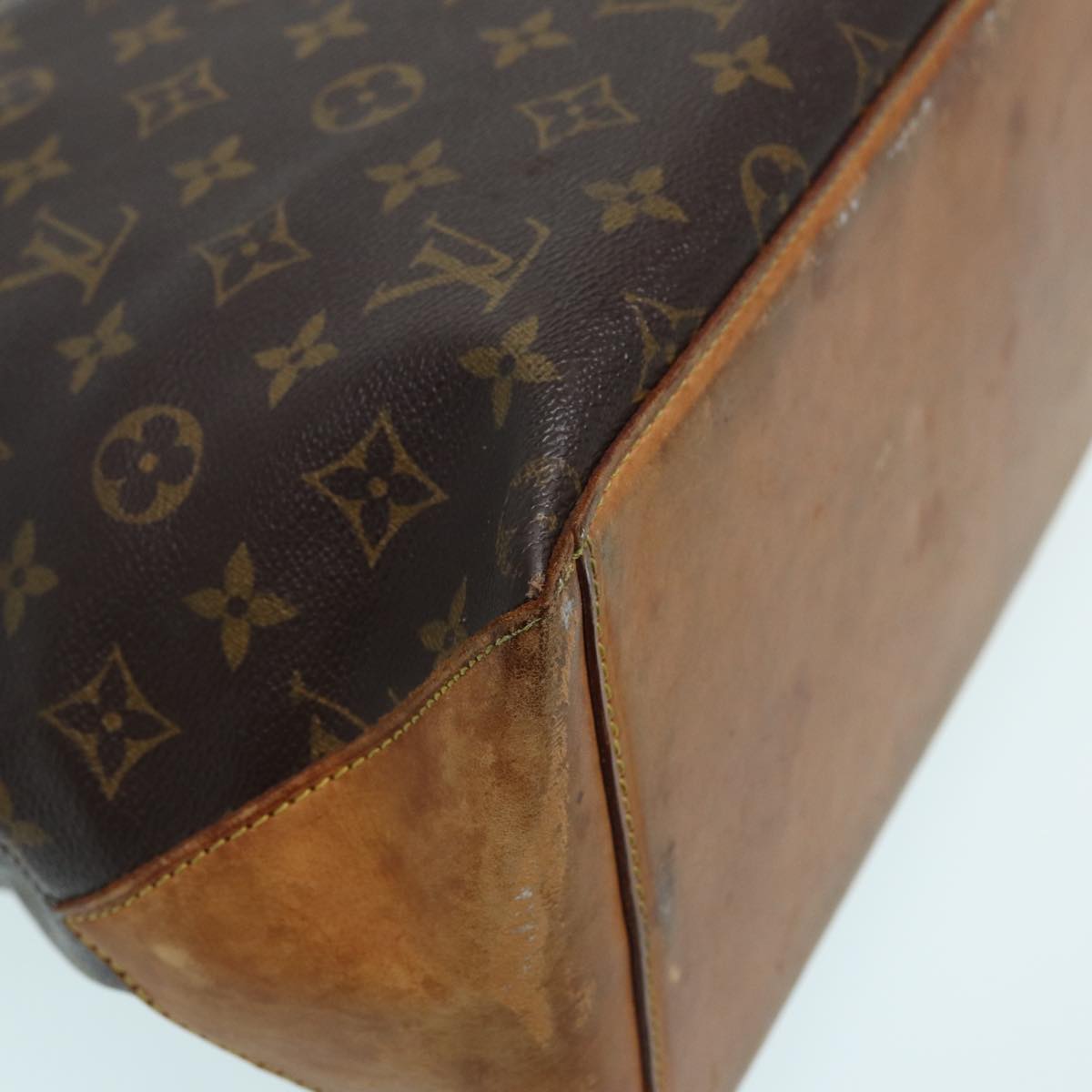 LOUIS VUITTON Monogram Cabas Mezzo Tote Bag M51151 LV 83886