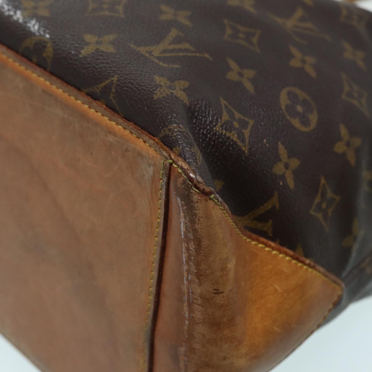 LOUIS VUITTON Monogram Cabas Mezzo Tote Bag M51151 LV 83886