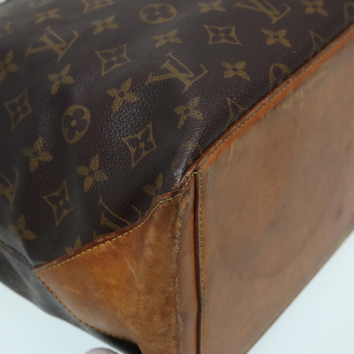 LOUIS VUITTON Monogram Cabas Mezzo Tote Bag M51151 LV 83886