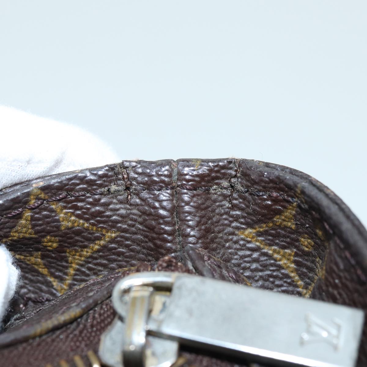 LOUIS VUITTON Monogram Cabas Mezzo Tote Bag M51151 LV 83886