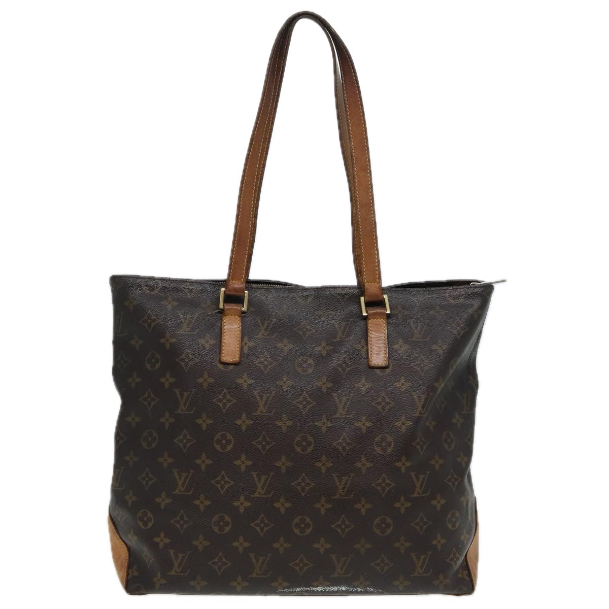 LOUIS VUITTON Monogram Cabas Mezzo Tote Bag M51151 LV 83886