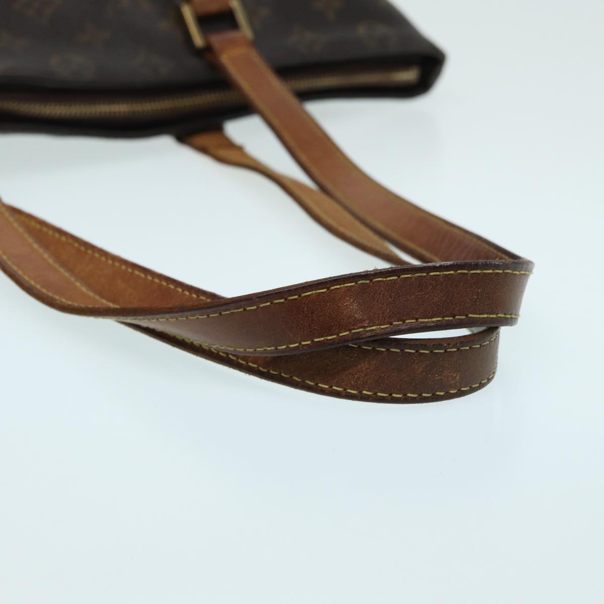 LOUIS VUITTON Monogram Cabas Mezzo Tote Bag M51151 LV 83886