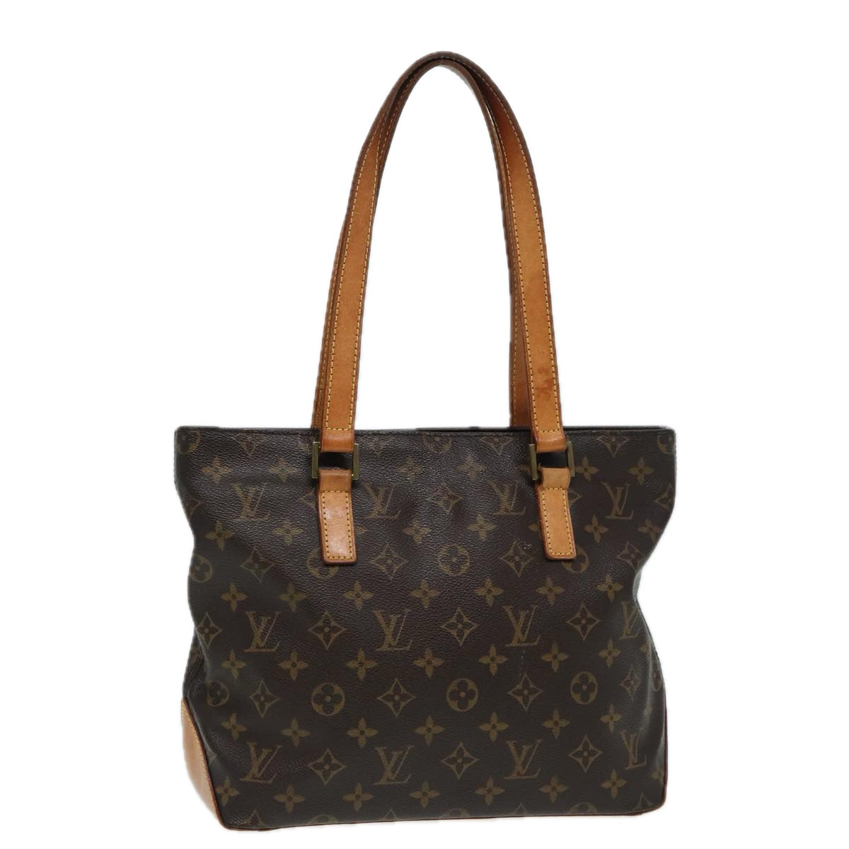 LOUIS VUITTON Monogram Cabas Piano Tote Bag M51148 LV 83887