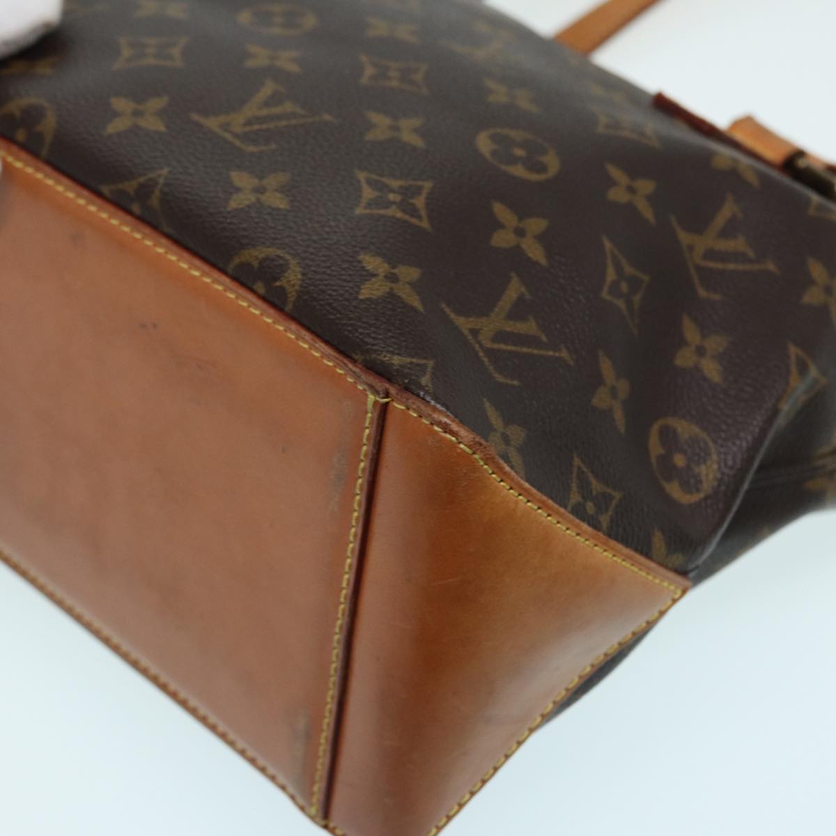 LOUIS VUITTON Monogram Cabas Piano Tote Bag M51148 LV 83887
