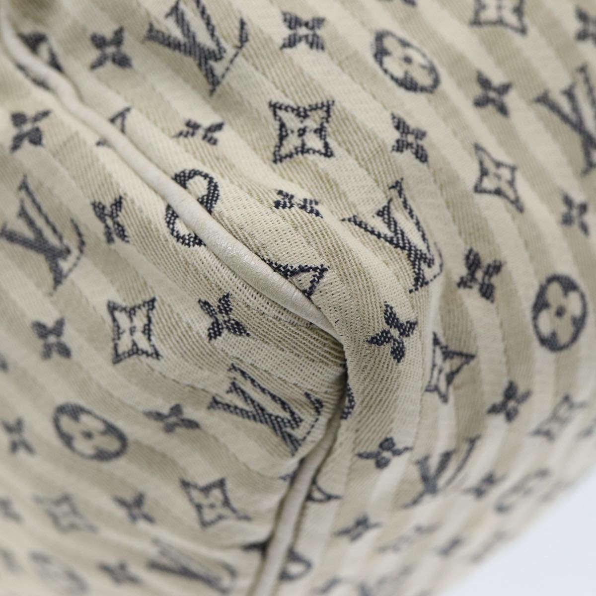 LOUIS VUITTON Monogram Mini Lin Croisette Speedy 30 Hand Bag M95500 83893