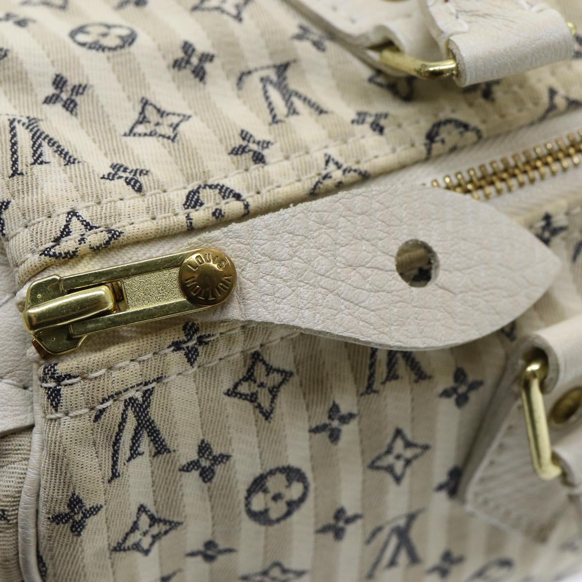 LOUIS VUITTON Monogram Mini Lin Croisette Speedy 30 Hand Bag M95500 83893