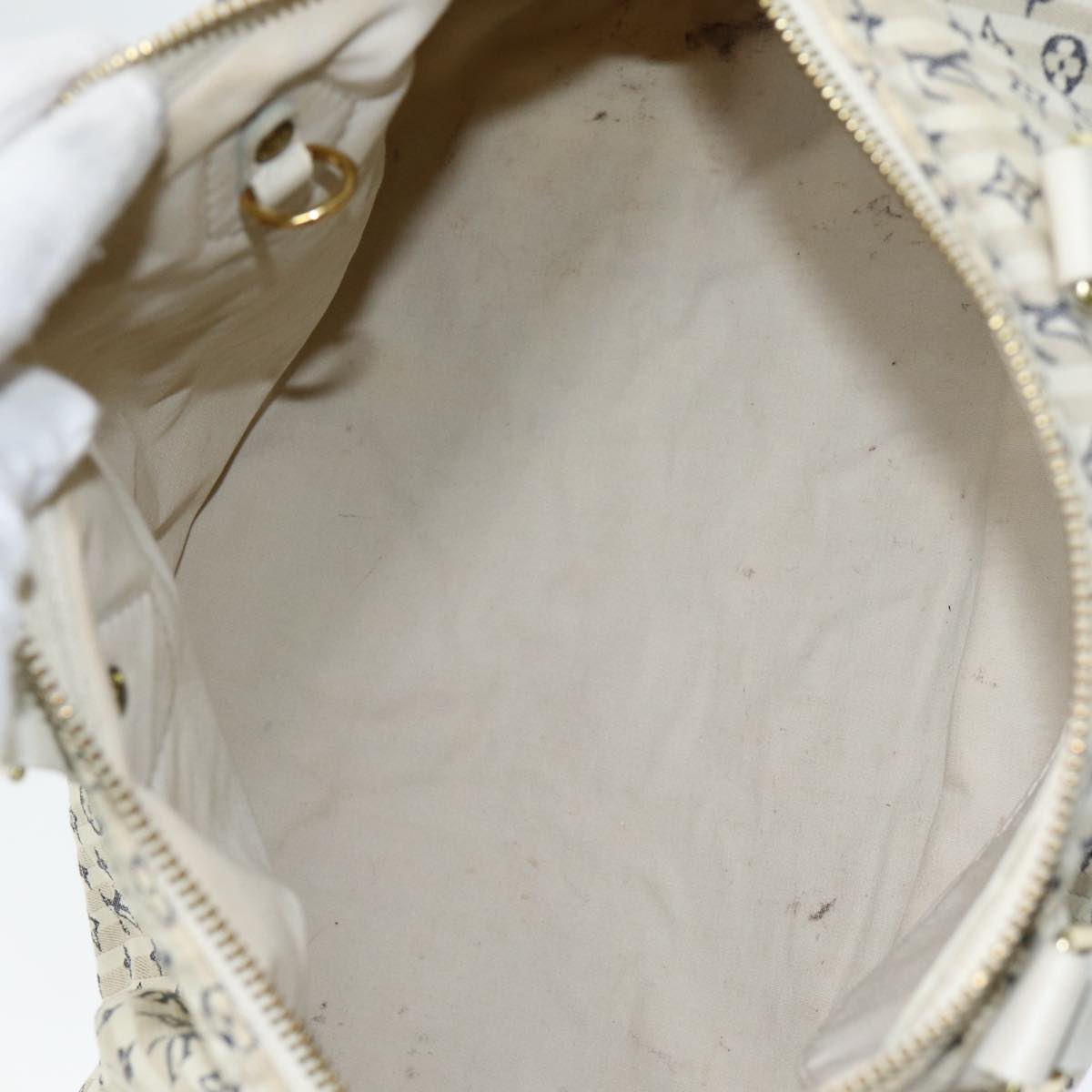 LOUIS VUITTON Monogram Mini Lin Croisette Speedy 30 Hand Bag M95500 83893