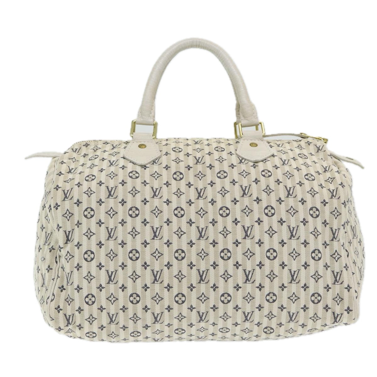 LOUIS VUITTON Monogram Mini Lin Croisette Speedy 30 Hand Bag M95500 83893