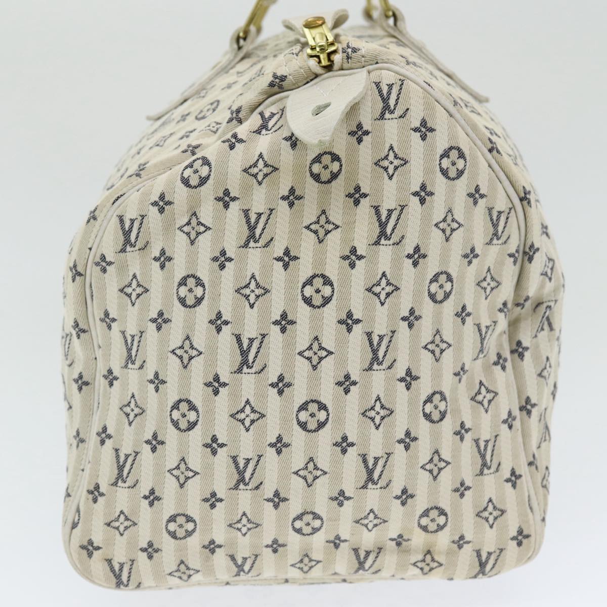 LOUIS VUITTON Monogram Mini Lin Croisette Speedy 30 Hand Bag M95500 83893