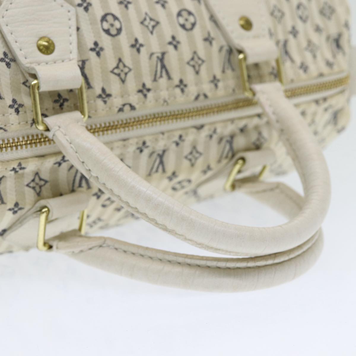 LOUIS VUITTON Monogram Mini Lin Croisette Speedy 30 Hand Bag M95500 83893