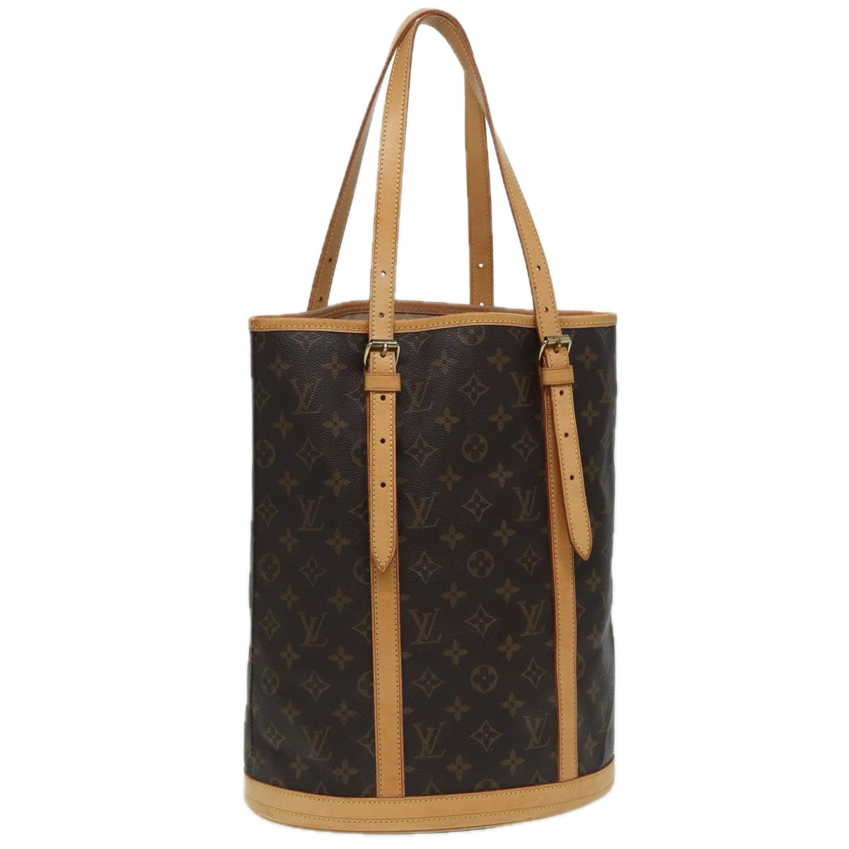 LOUIS VUITTON Monogram Bucket GM Shoulder Bag M42236 LV 83899
