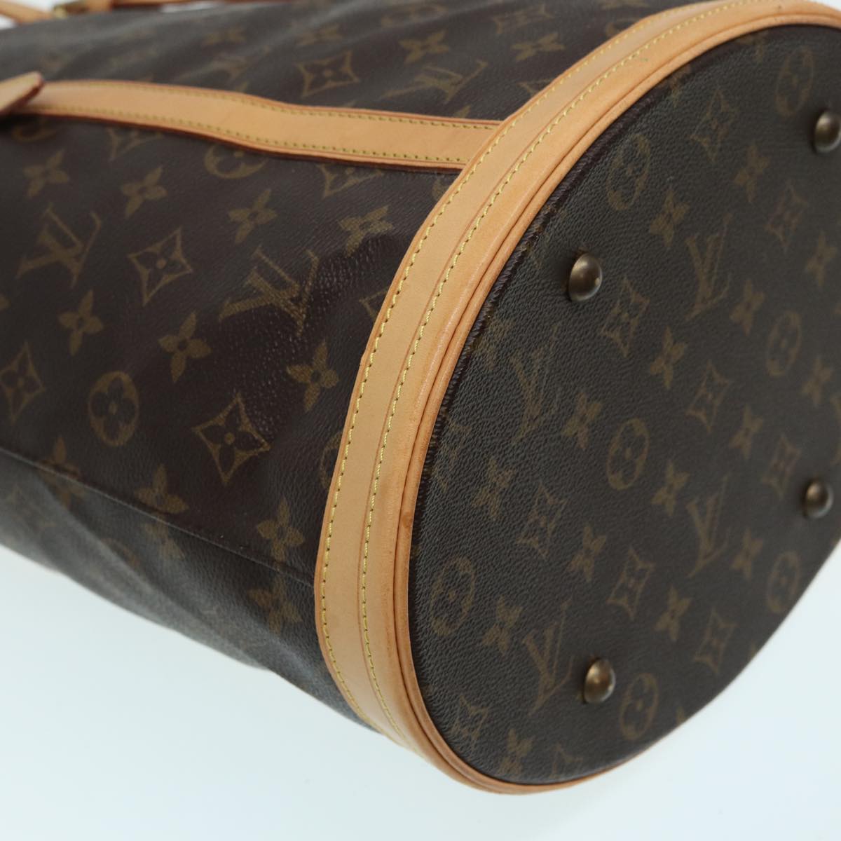 LOUIS VUITTON Monogram Bucket GM Shoulder Bag M42236 LV 83899
