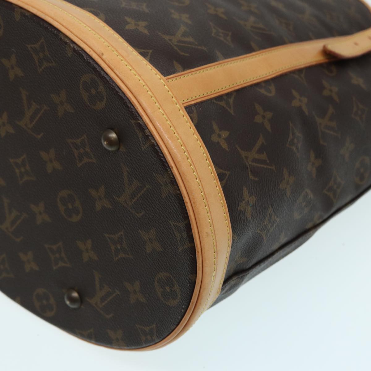 LOUIS VUITTON Monogram Bucket GM Shoulder Bag M42236 LV 83899