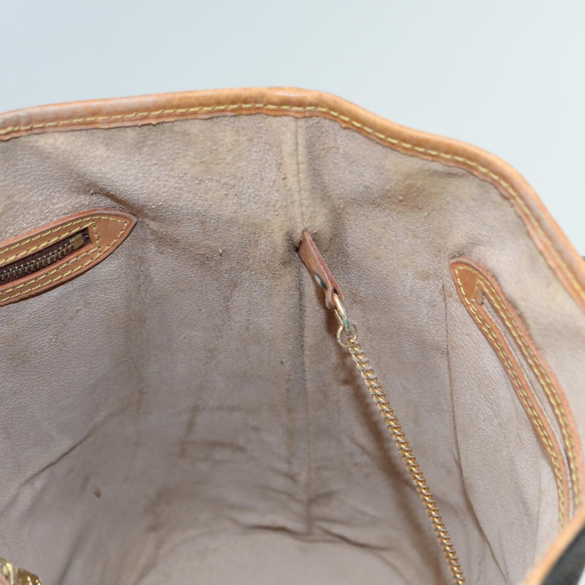 LOUIS VUITTON Monogram Bucket GM Shoulder Bag M42236 LV 83899