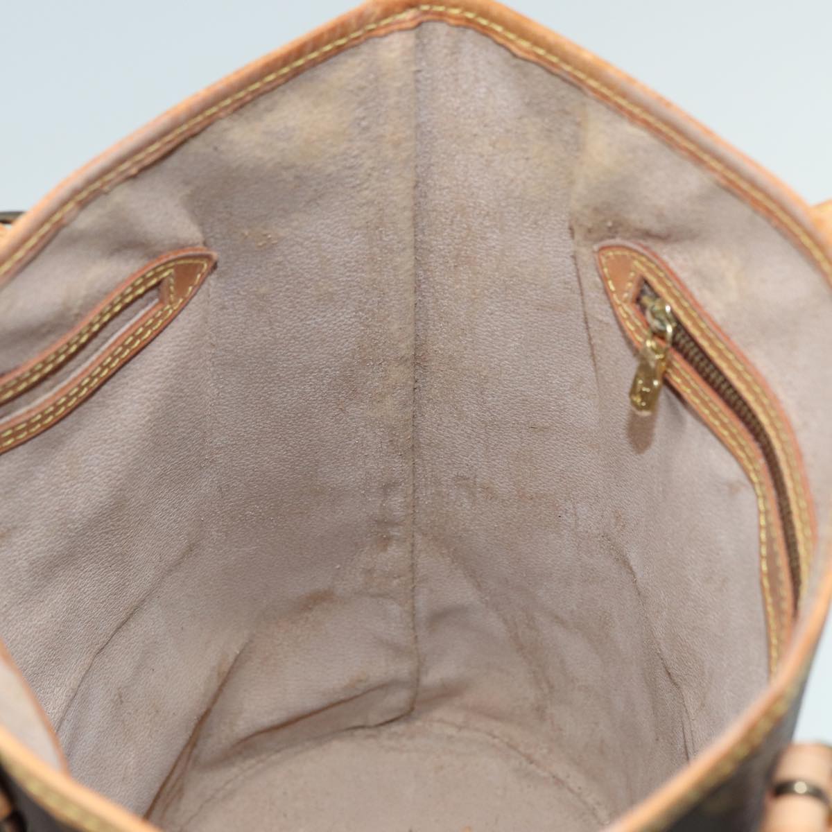 LOUIS VUITTON Monogram Bucket GM Shoulder Bag M42236 LV 83899