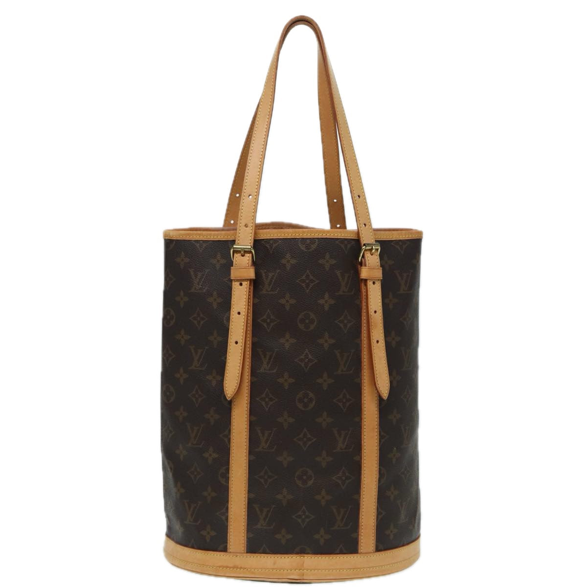 LOUIS VUITTON Monogram Bucket GM Shoulder Bag M42236 LV 83899