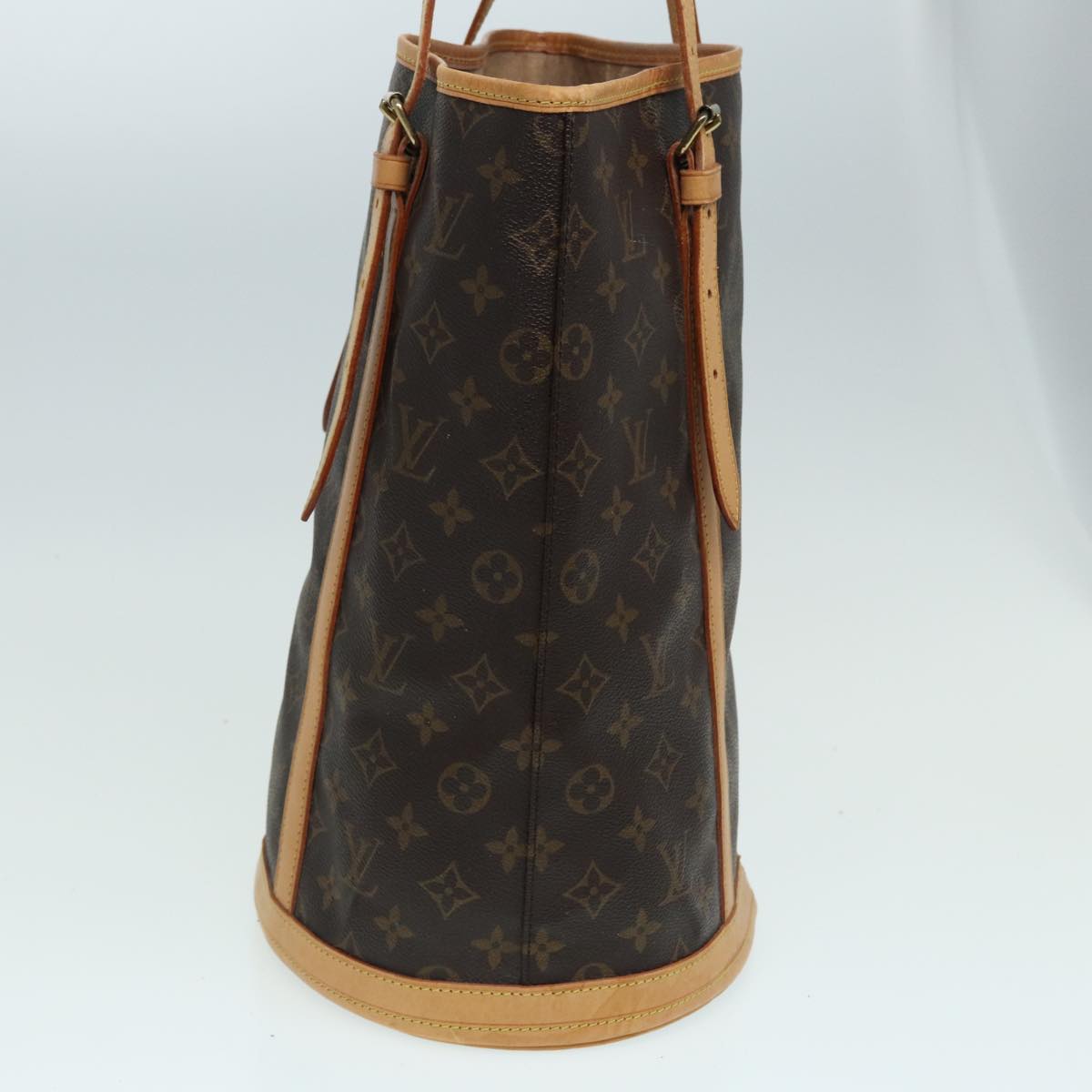 LOUIS VUITTON Monogram Bucket GM Shoulder Bag M42236 LV 83899